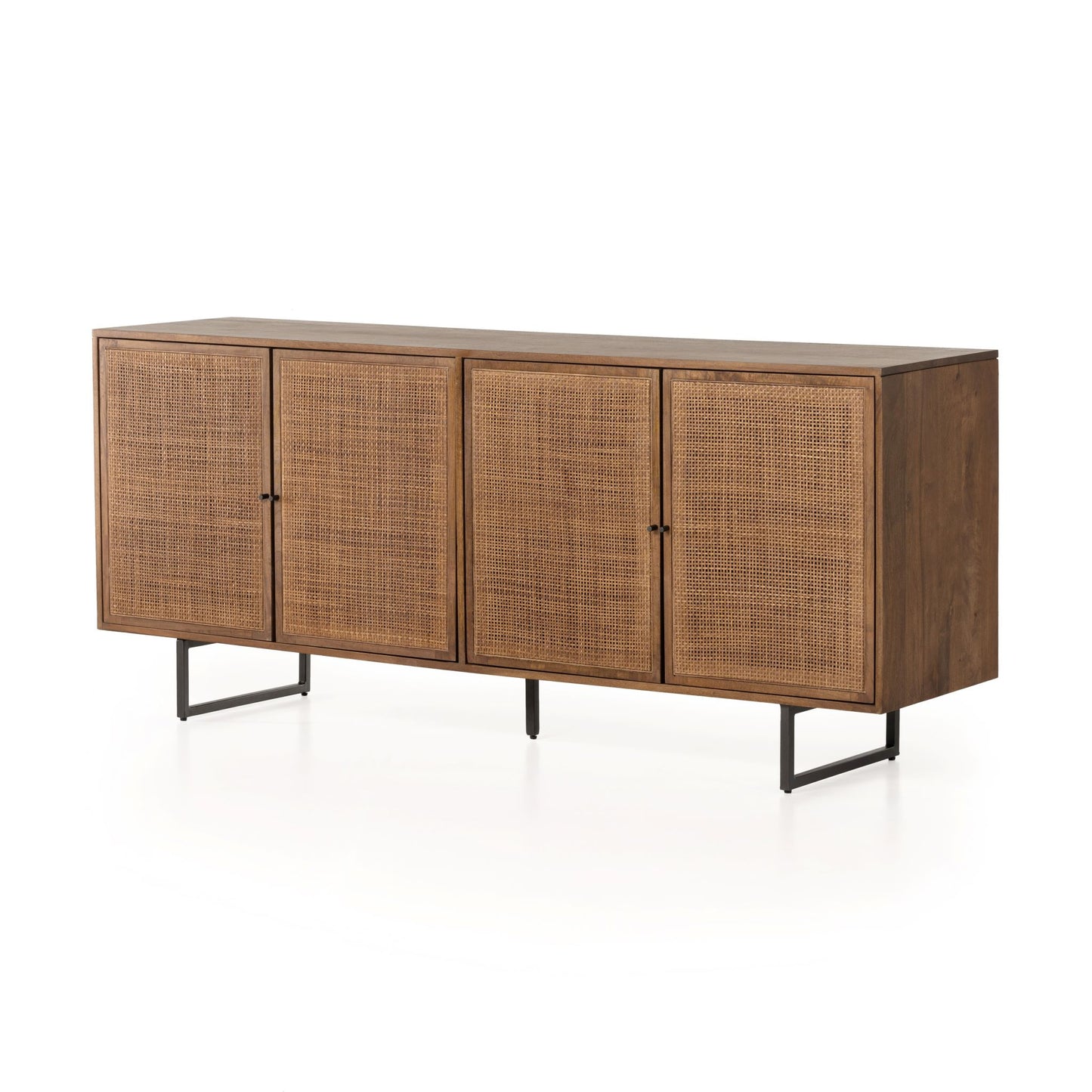 Load image into Gallery viewer, Carmel Sideboard Brown WashSideboard Four Hands  Brown Wash   Four Hands, Burke Decor, Mid Century Modern Furniture, Old Bones Furniture Company, Old Bones Co, Modern Mid Century, Designer Furniture, https://www.oldbonesco.com/
