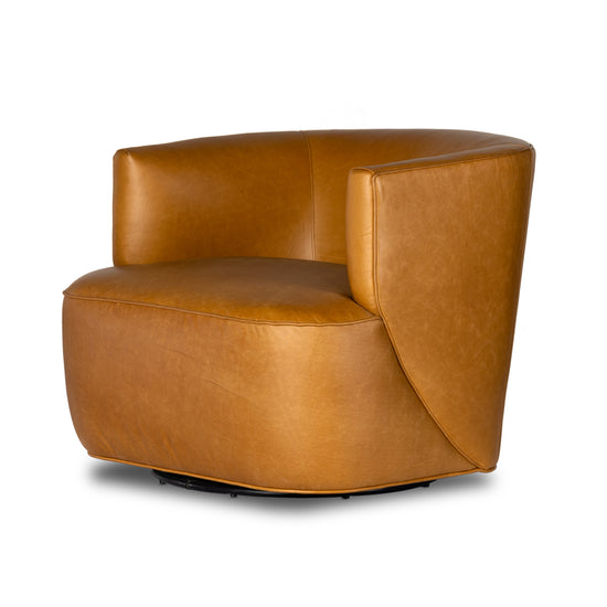 Mila Swivel Chair Ontario CamelSwivel Chair Four Hands  Ontario Camel   Four Hands, Mid Century Modern Furniture, Old Bones Furniture Company, Old Bones Co, Modern Mid Century, Designer Furniture, https://www.oldbonesco.com/