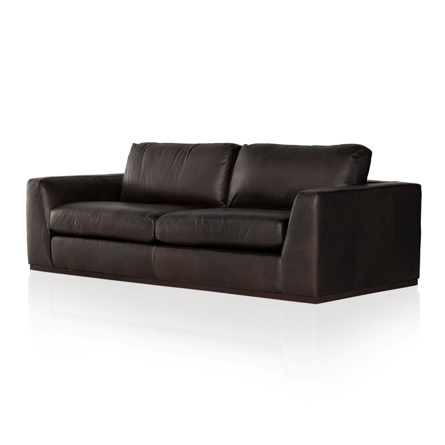 Colt Sofa-98" Heirloom CigarSofa Four Hands  Heirloom Cigar   Four Hands, Mid Century Modern Furniture, Old Bones Furniture Company, Old Bones Co, Modern Mid Century, Designer Furniture, https://www.oldbonesco.com/