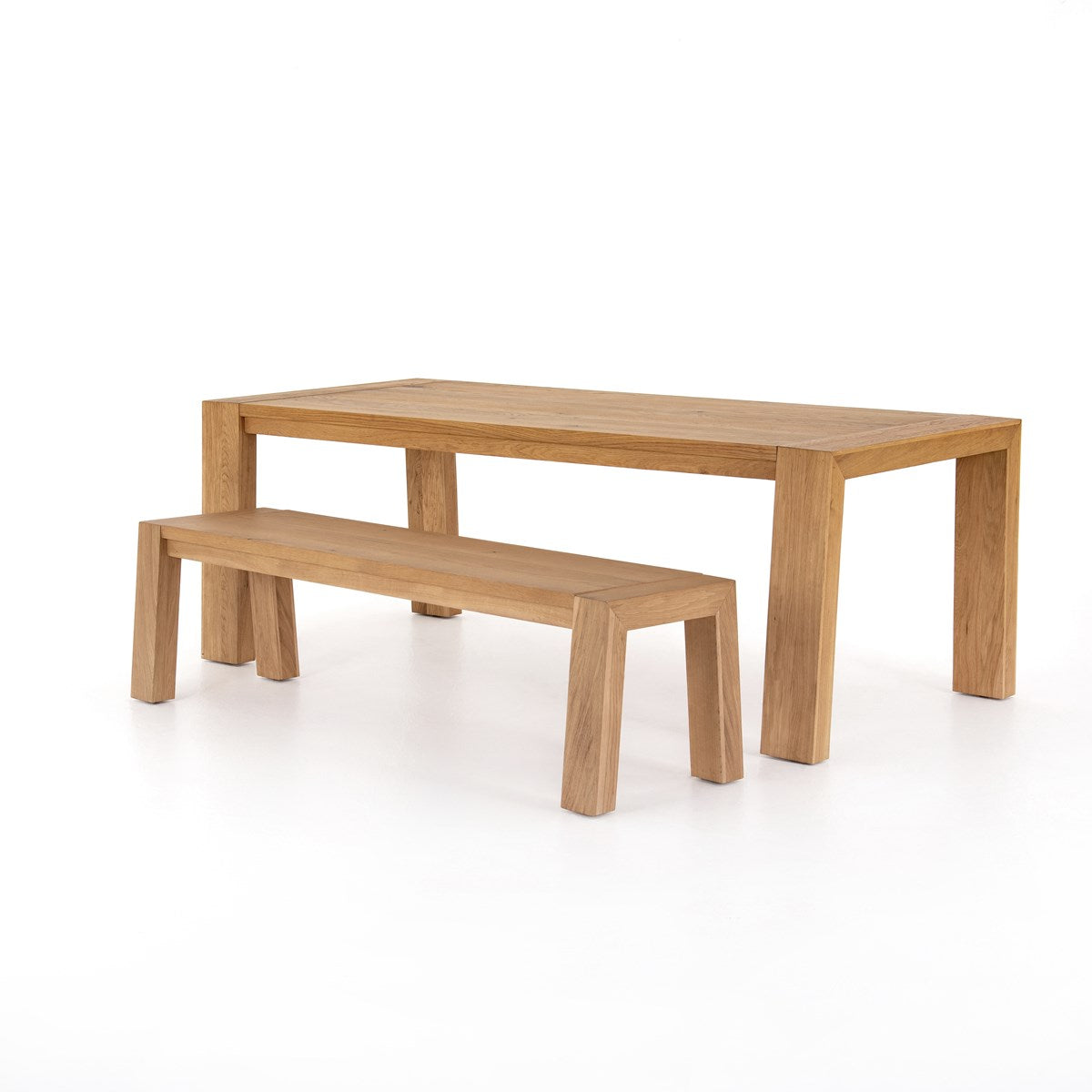 Capra Dining Table-Light Oak Resin Dining Table Four Hands     Four Hands, Burke Decor, Mid Century Modern Furniture, Old Bones Furniture Company, Old Bones Co, Modern Mid Century, Designer Furniture, https://www.oldbonesco.com/