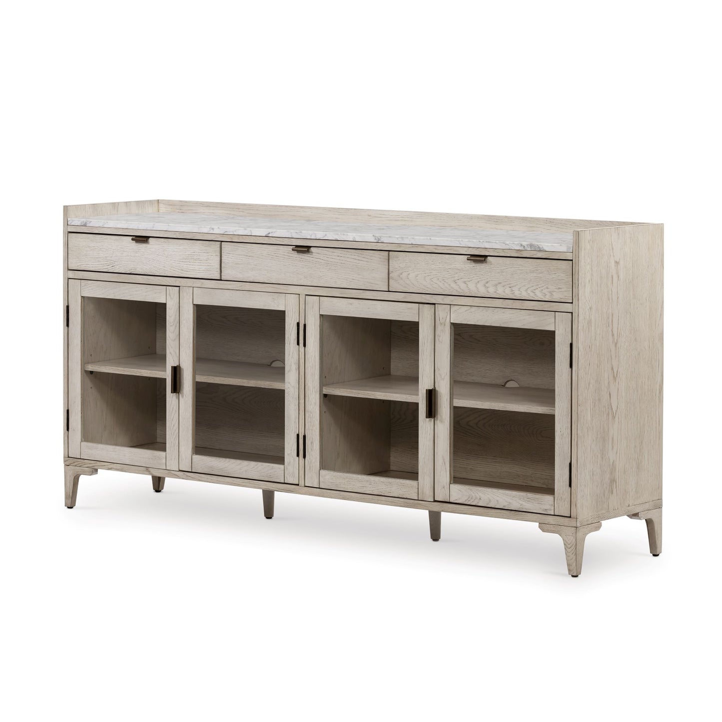 Viggo Sideboard-Vinatge White Wash Sideboard Four Hands     Four Hands, Burke Decor, Mid Century Modern Furniture, Old Bones Furniture Company, Old Bones Co, Modern Mid Century, Designer Furniture, https://www.oldbonesco.com/