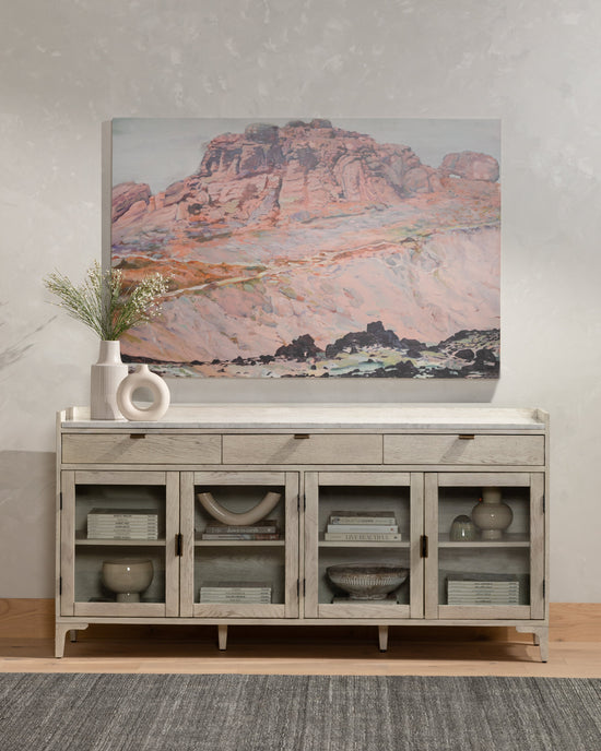 Viggo Sideboard-Vinatge White Wash Sideboard Four Hands     Four Hands, Burke Decor, Mid Century Modern Furniture, Old Bones Furniture Company, Old Bones Co, Modern Mid Century, Designer Furniture, https://www.oldbonesco.com/