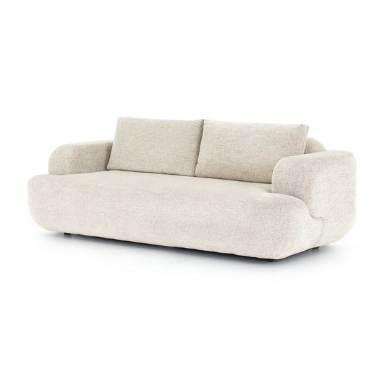 Benito Sofa-90"-Plushtone Linen Sofas Four Hands     Four Hands, Burke Decor, Mid Century Modern Furniture, Old Bones Furniture Company, Old Bones Co, Modern Mid Century, Designer Furniture, https://www.oldbonesco.com/