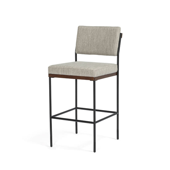Load image into Gallery viewer, Benton Bar + Counter Stools BarBar &amp;amp; Counter Stools Four Hands  Bar   Four Hands, Mid Century Modern Furniture, Old Bones Furniture Company, Old Bones Co, Modern Mid Century, Designer Furniture, https://www.oldbonesco.com/
