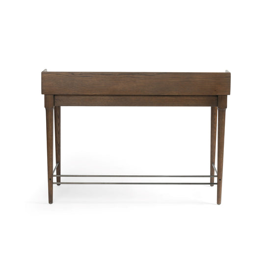 Moreau Writing Desk-Dark Toasted Oak Desks Four Hands     Four Hands, Mid Century Modern Furniture, Old Bones Furniture Company, Old Bones Co, Modern Mid Century, Designer Furniture, https://www.oldbonesco.com/