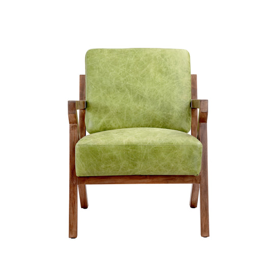 Load image into Gallery viewer, Drexel Arm Chair GreenOccasional Chairs Moe&amp;#39;s  Green   Four Hands, Burke Decor, Mid Century Modern Furniture, Old Bones Furniture Company, Old Bones Co, Modern Mid Century, Designer Furniture, https://www.oldbonesco.com/
