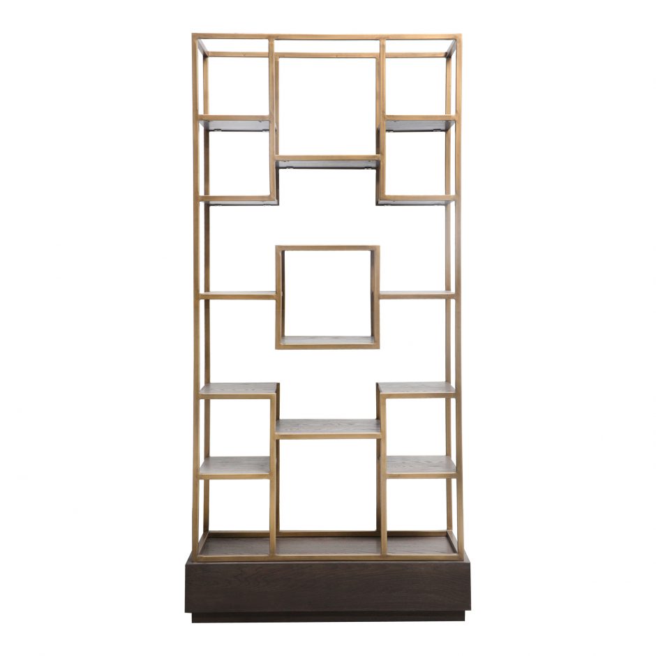 Kinross Book Case bookcase Moe's     Four Hands, Burke Decor, Mid Century Modern Furniture, Old Bones Furniture Company, Old Bones Co, Modern Mid Century, Designer Furniture, https://www.oldbonesco.com/