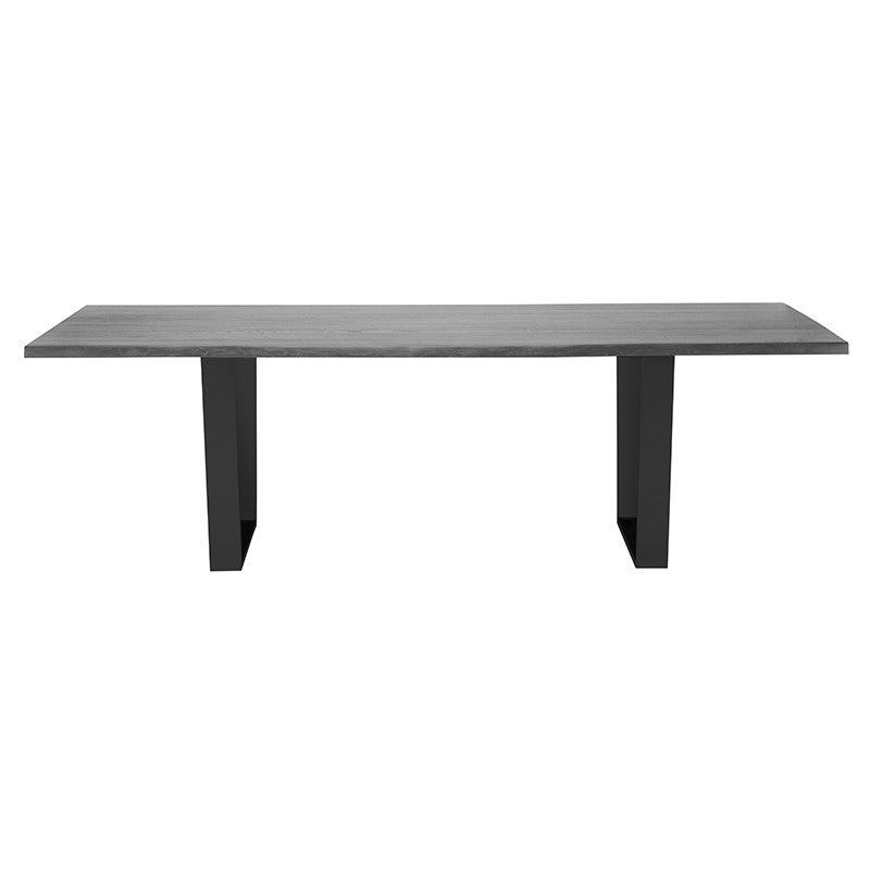 Versailles Oxidized Grey Wood Dining Table TABLE Nuevo     Four Hands, Burke Decor, Mid Century Modern Furniture, Old Bones Furniture Company, Old Bones Co, Modern Mid Century, Designer Furniture, https://www.oldbonesco.com/