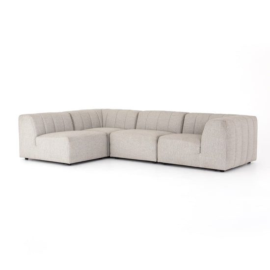 Gwen Outdoor 4 Pc Sectional Sectional Sofa Four Hands     Four Hands, Burke Decor, Mid Century Modern Furniture, Old Bones Furniture Company, Old Bones Co, Modern Mid Century, Designer Furniture, https://www.oldbonesco.com/