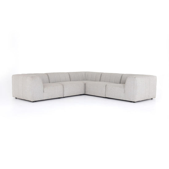 Gwen Outdoor 5 Pc Sectional Sectional Four Hands     Four Hands, Burke Decor, Mid Century Modern Furniture, Old Bones Furniture Company, Old Bones Co, Modern Mid Century, Designer Furniture, https://www.oldbonesco.com/