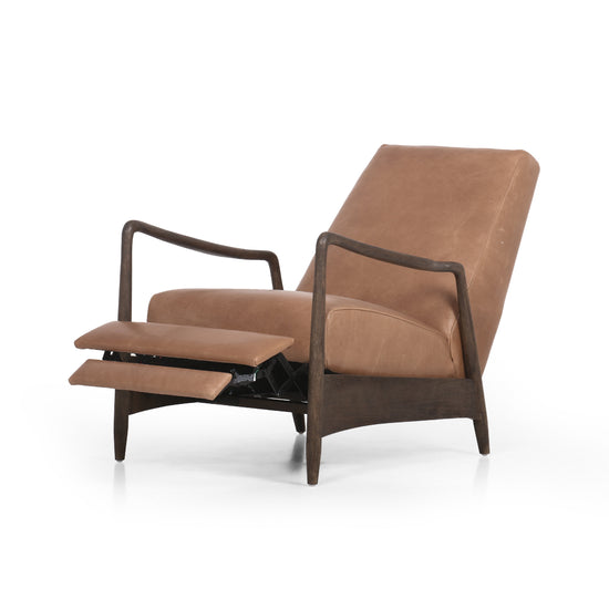 Load image into Gallery viewer, Braden Recliner Arm Chairs, Recliners &amp;amp; Sleeper Chairs Four Hands     Four Hands, Mid Century Modern Furniture, Old Bones Furniture Company, Old Bones Co, Modern Mid Century, Designer Furniture, https://www.oldbonesco.com/
