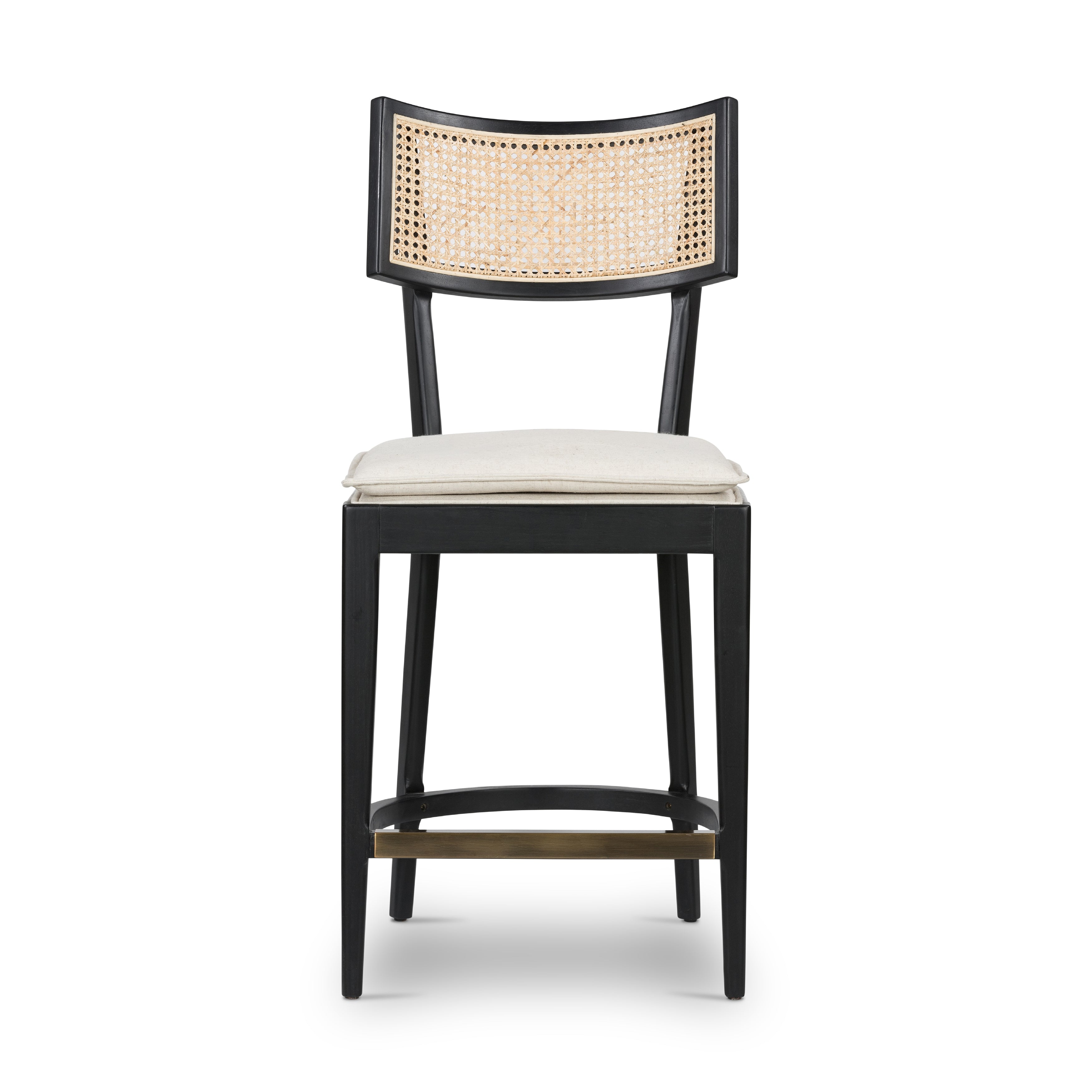 Britt Stool Bar & Counter Stools Four Hands     Four Hands, Burke Decor, Mid Century Modern Furniture, Old Bones Furniture Company, Old Bones Co, Modern Mid Century, Designer Furniture, https://www.oldbonesco.com/