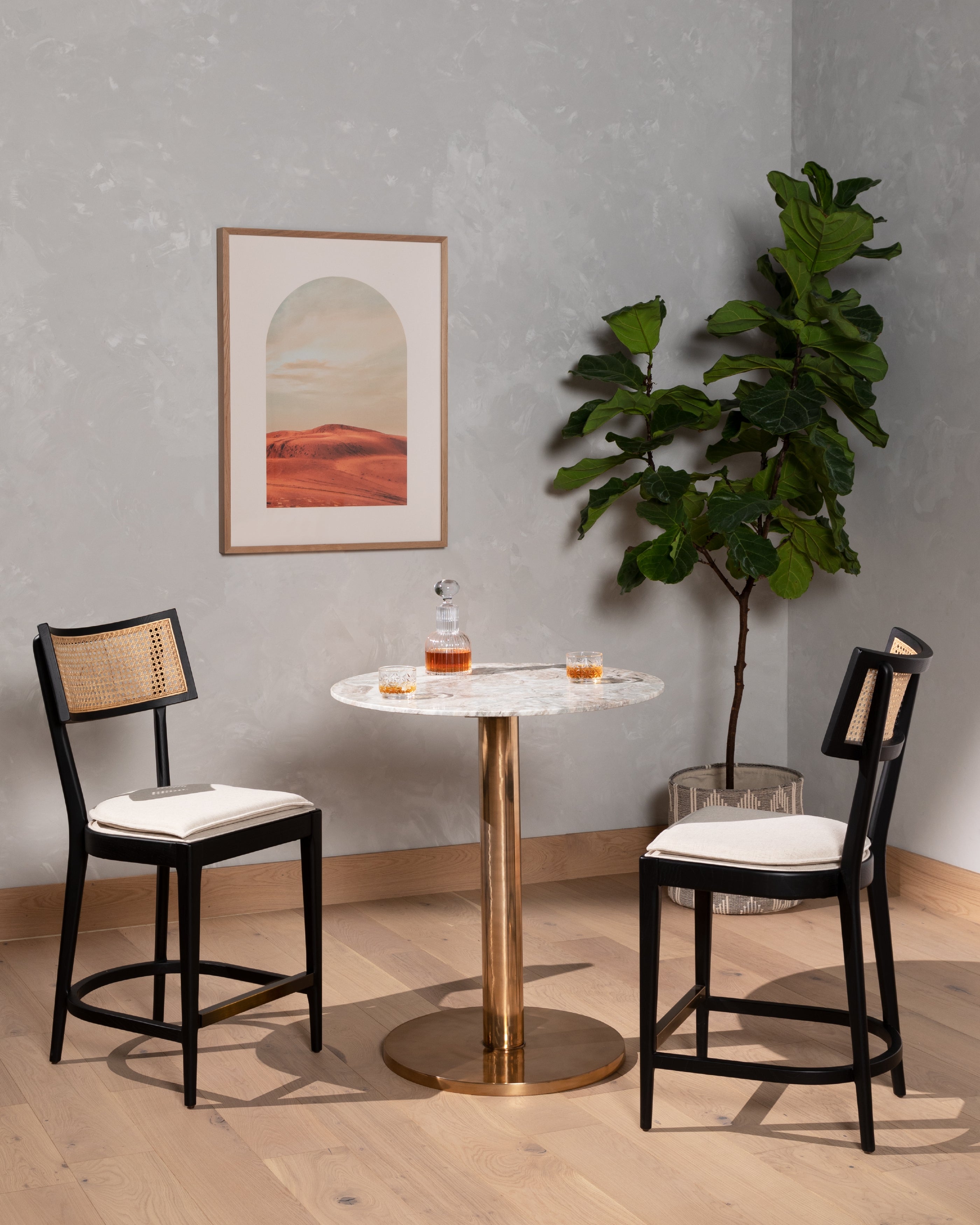 Britt Stool Bar & Counter Stools Four Hands     Four Hands, Burke Decor, Mid Century Modern Furniture, Old Bones Furniture Company, Old Bones Co, Modern Mid Century, Designer Furniture, https://www.oldbonesco.com/