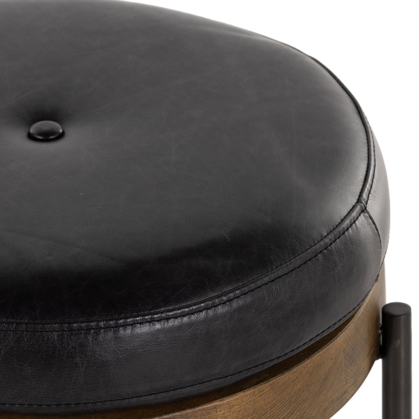 Edwin Small Ottoman Ottomans Four Hands     Four Hands, Burke Decor, Mid Century Modern Furniture, Old Bones Furniture Company, Old Bones Co, Modern Mid Century, Designer Furniture, https://www.oldbonesco.com/