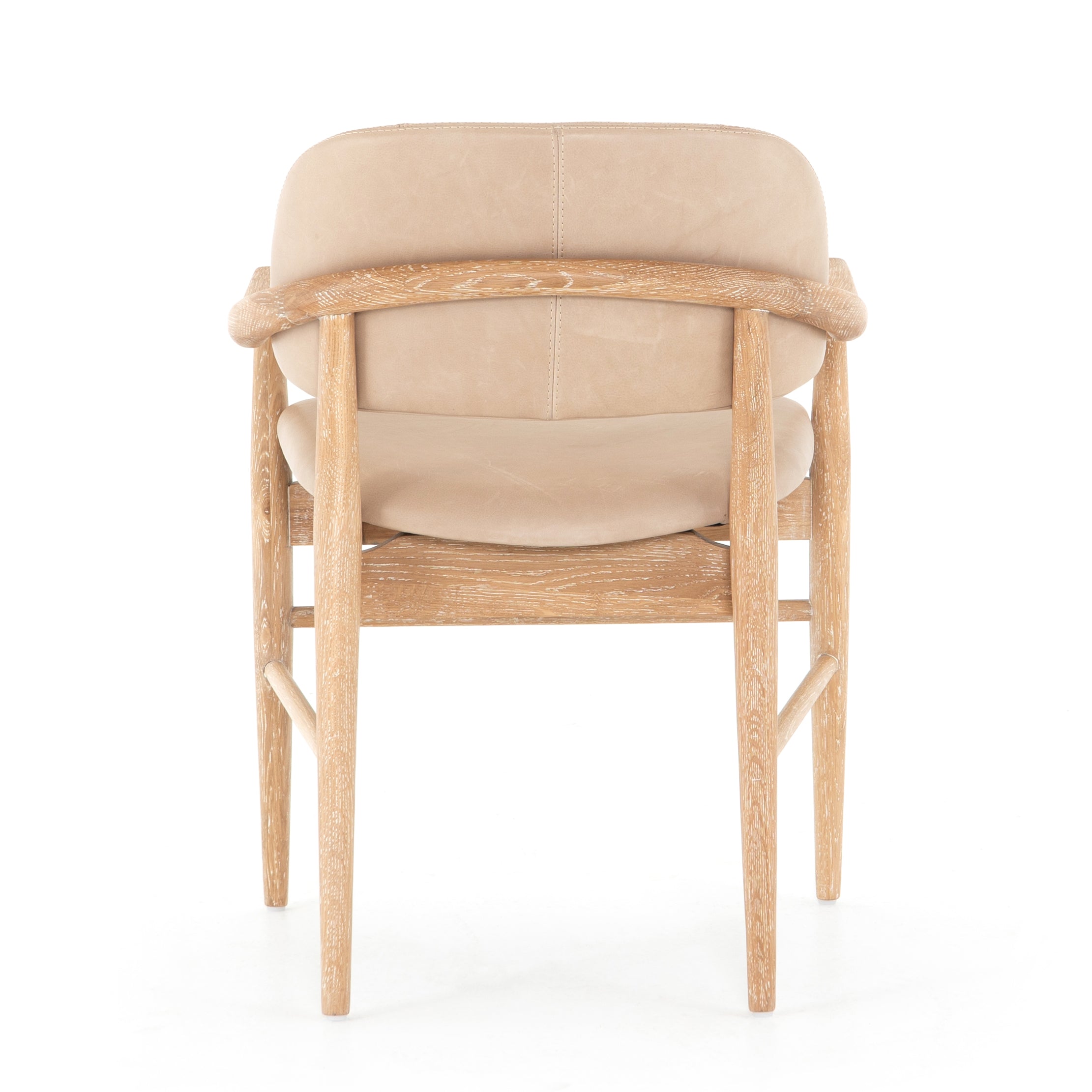 Josie Dining Chair-Vintage White Wash Dining Arm Chair Four Hands     Four Hands, Burke Decor, Mid Century Modern Furniture, Old Bones Furniture Company, Old Bones Co, Modern Mid Century, Designer Furniture, https://www.oldbonesco.com/