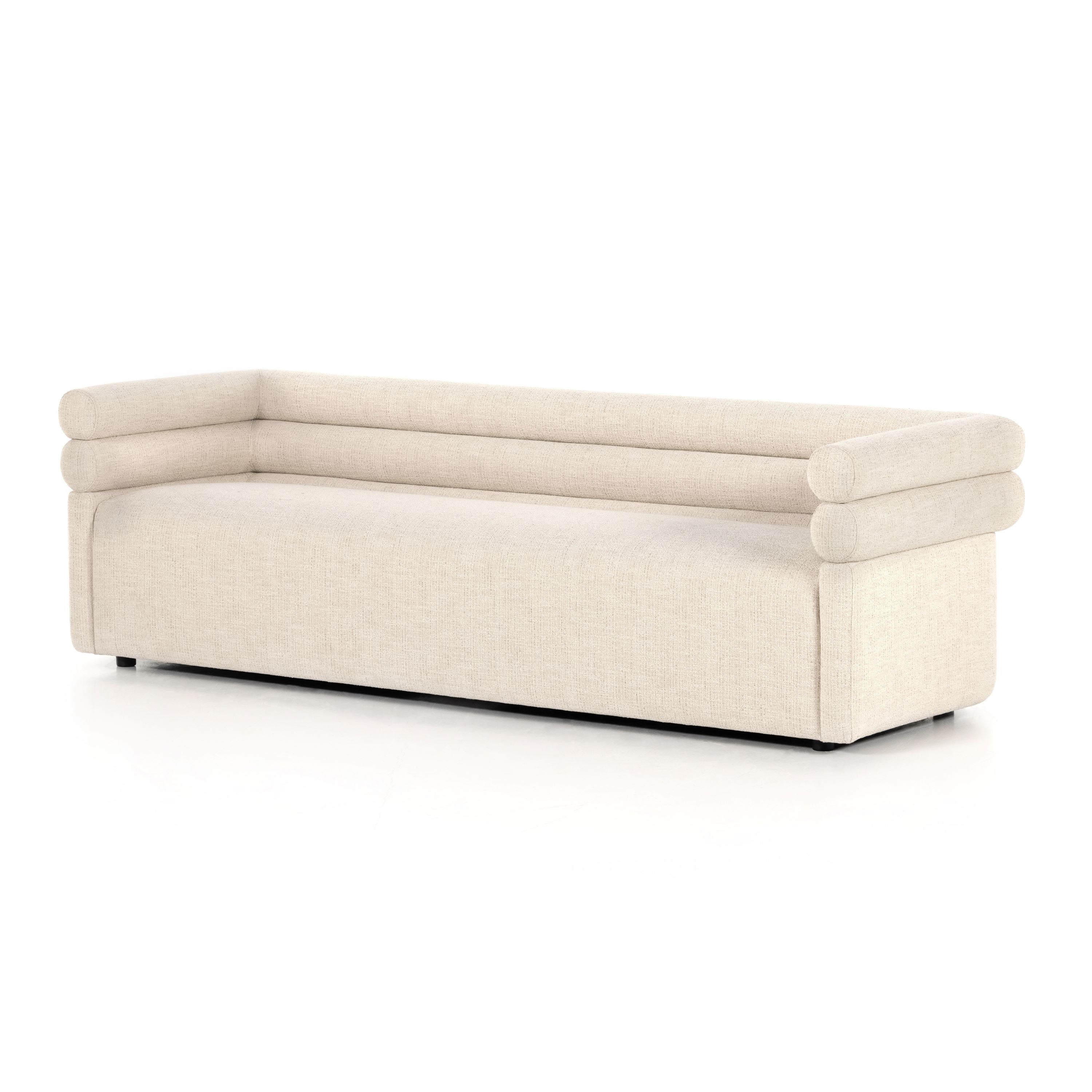 Evie Sofa 88" Hampton CreamSofas Four Hands  Hampton Cream   Four Hands, Mid Century Modern Furniture, Old Bones Furniture Company, Old Bones Co, Modern Mid Century, Designer Furniture, https://www.oldbonesco.com/