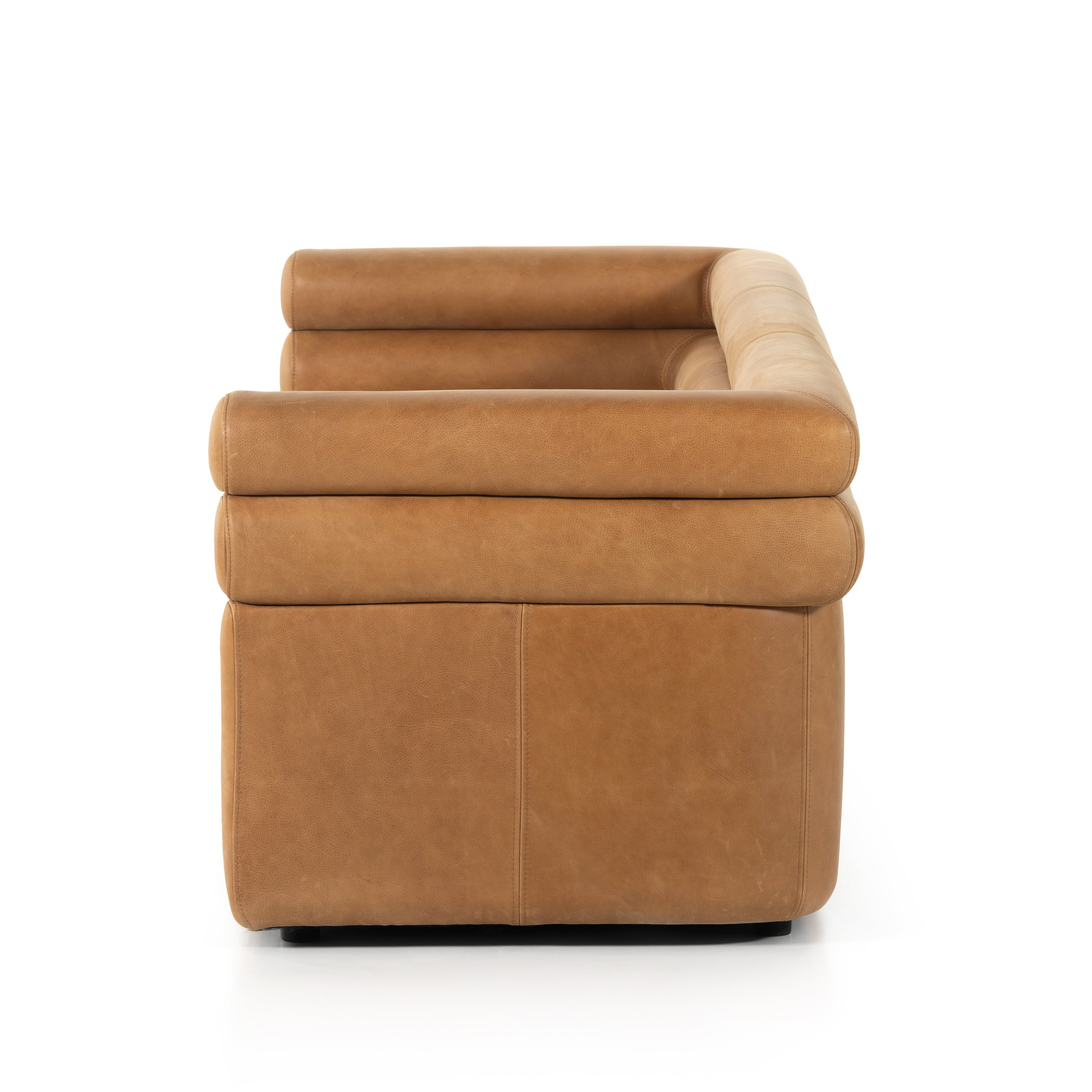 Evie Sofa 88"-Palermo Cognac Sofas Four Hands     Four Hands, Burke Decor, Mid Century Modern Furniture, Old Bones Furniture Company, Old Bones Co, Modern Mid Century, Designer Furniture, https://www.oldbonesco.com/