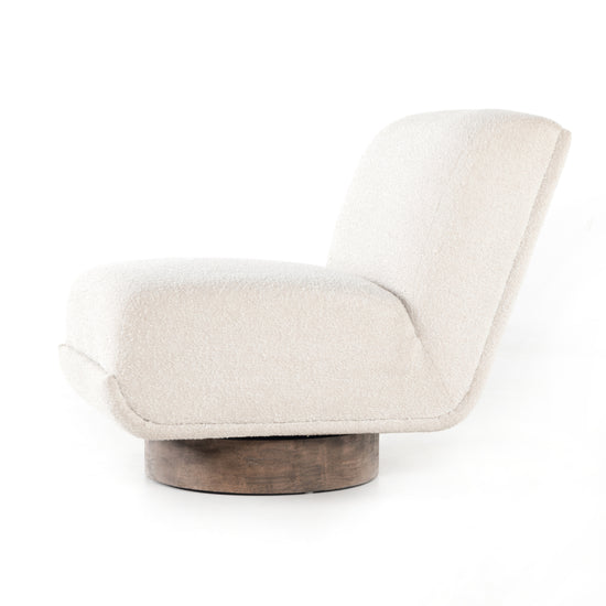 Bronwyn Swivel Chair + Table Swivel Chair Four Hands     Four Hands, Mid Century Modern Furniture, Old Bones Furniture Company, Old Bones Co, Modern Mid Century, Designer Furniture, https://www.oldbonesco.com/