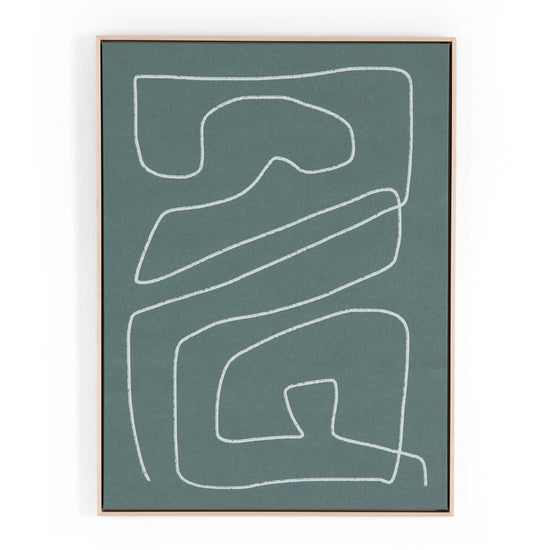 Line Abstract 1 By Dan Hobday Painting Four Hands     Four Hands, Burke Decor, Mid Century Modern Furniture, Old Bones Furniture Company, Old Bones Co, Modern Mid Century, Designer Furniture, https://www.oldbonesco.com/