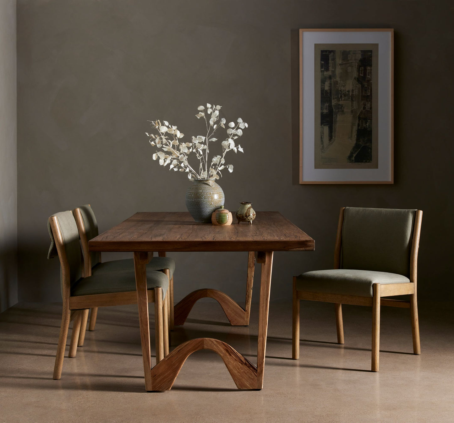 Oak veneer table and chairs cheap