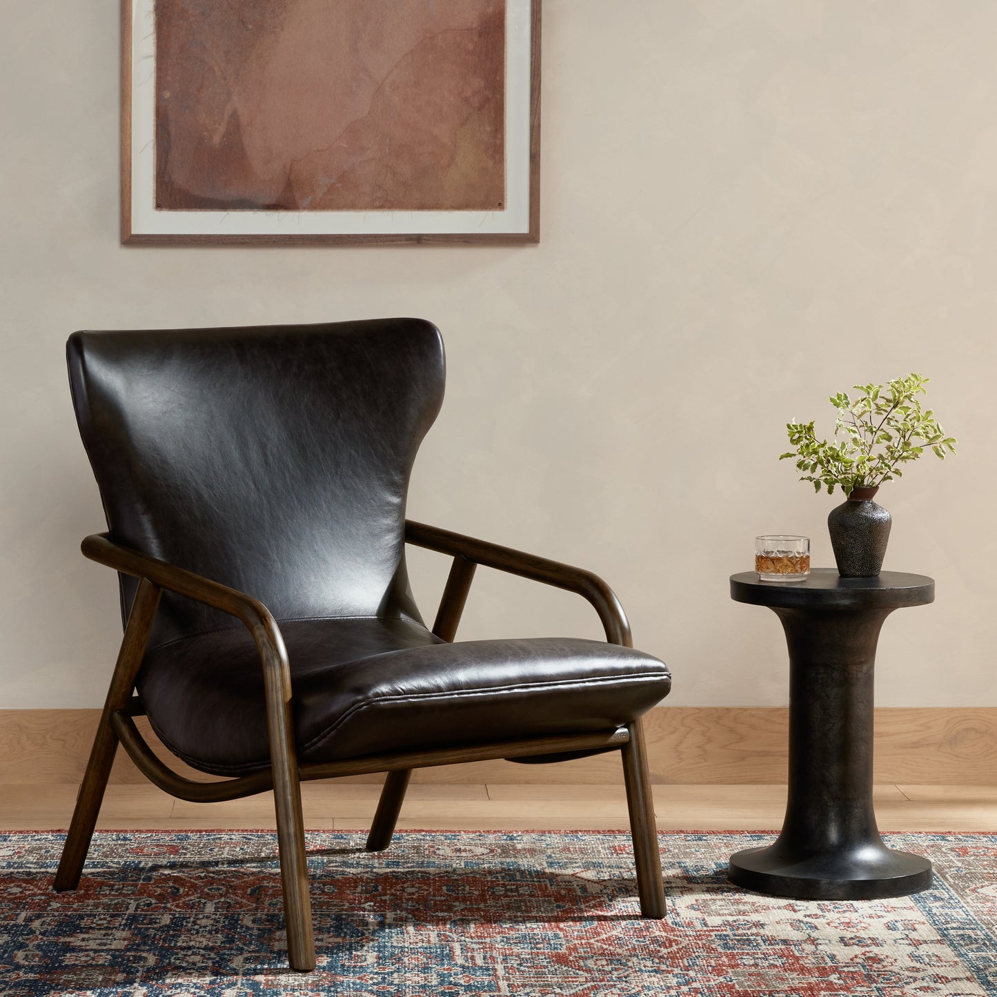 Load image into Gallery viewer, Vance Chair Lounge Chair Four Hands     Four Hands, Mid Century Modern Furniture, Old Bones Furniture Company, Old Bones Co, Modern Mid Century, Designer Furniture, https://www.oldbonesco.com/
