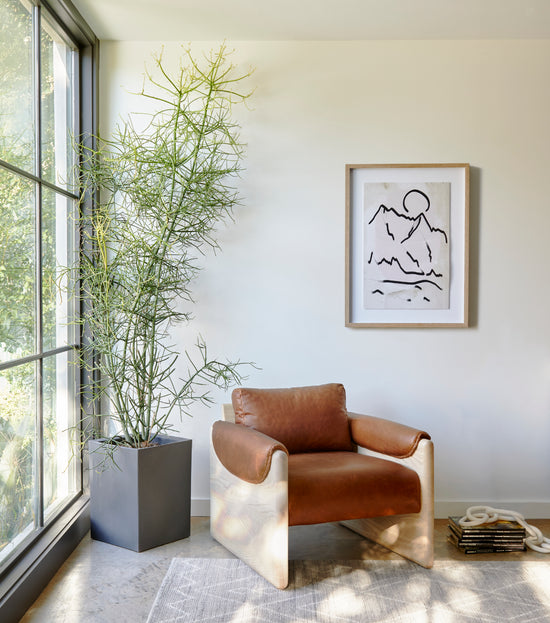 Sienna mid sales century club chair