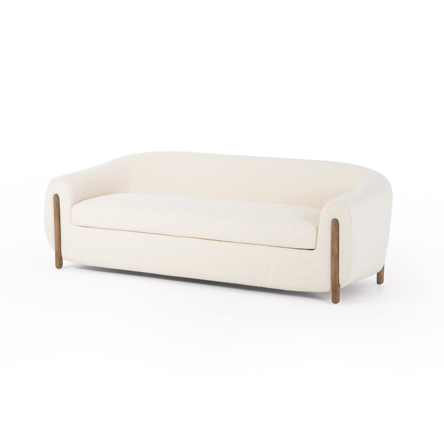 Lyla Sofa Kerbey IvorySofas Four Hands  Kerbey Ivory   Four Hands, Burke Decor, Mid Century Modern Furniture, Old Bones Furniture Company, Old Bones Co, Modern Mid Century, Designer Furniture, https://www.oldbonesco.com/