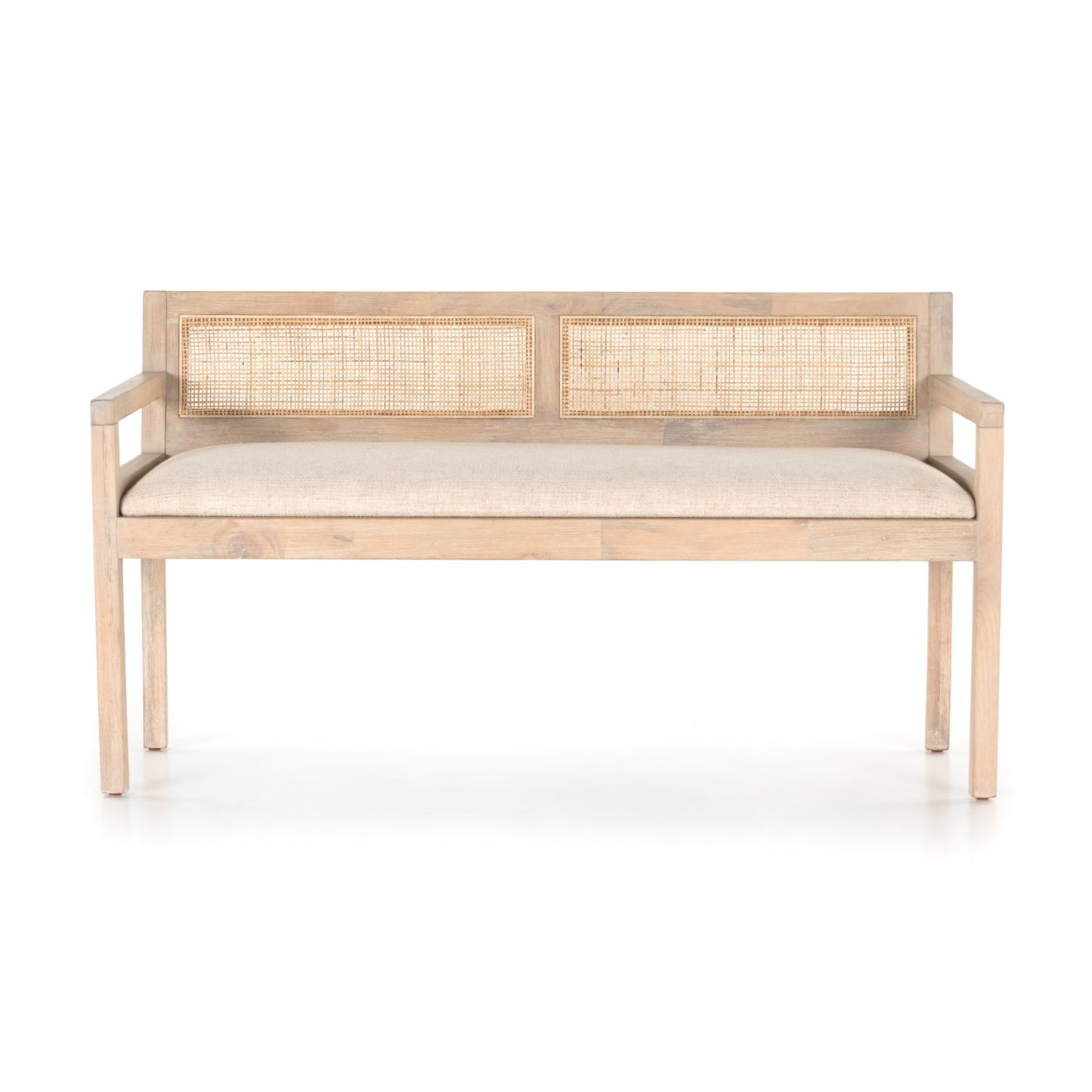 Clarita Accent Bench Accent Bench Four Hands     Four Hands, Mid Century Modern Furniture, Old Bones Furniture Company, Old Bones Co, Modern Mid Century, Designer Furniture, https://www.oldbonesco.com/