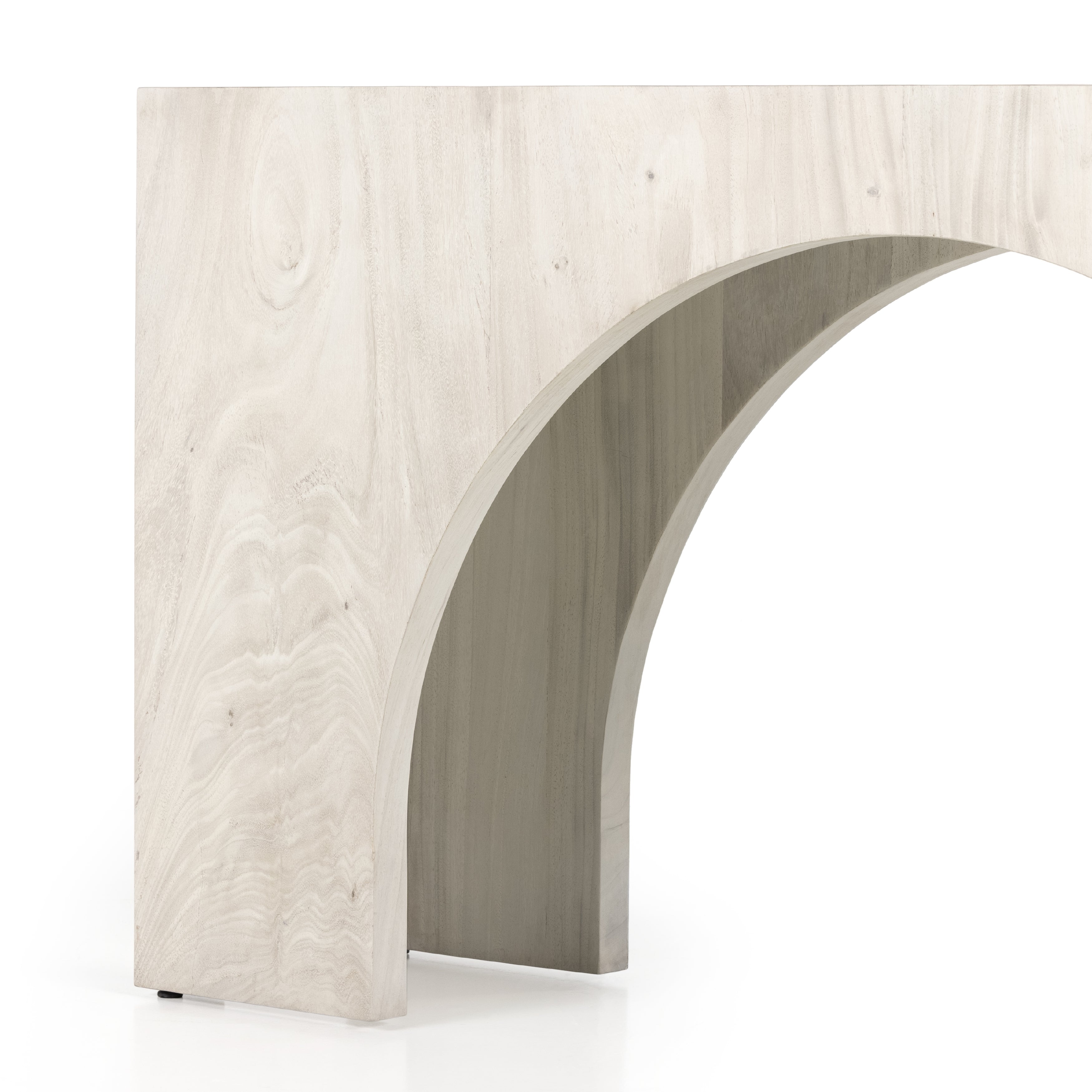 Fausto Console Table-Bleached Guanacaste Console Table Four Hands     Four Hands, Burke Decor, Mid Century Modern Furniture, Old Bones Furniture Company, Old Bones Co, Modern Mid Century, Designer Furniture, https://www.oldbonesco.com/