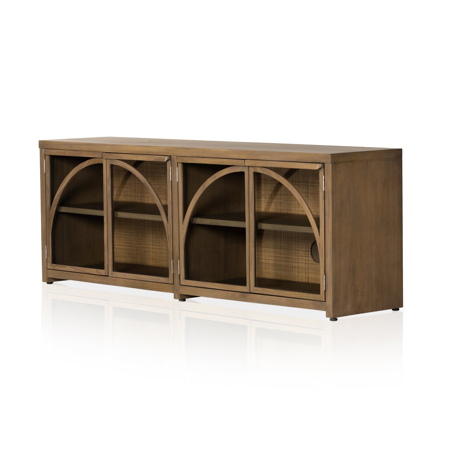 Ilana Media Center - Burnished Mindi Media Unit Four Hands     Four Hands, Mid Century Modern Furniture, Old Bones Furniture Company, Old Bones Co, Modern Mid Century, Designer Furniture, https://www.oldbonesco.com/