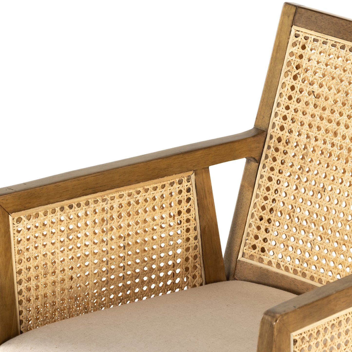 Four hands antonia cane dining arm chair online