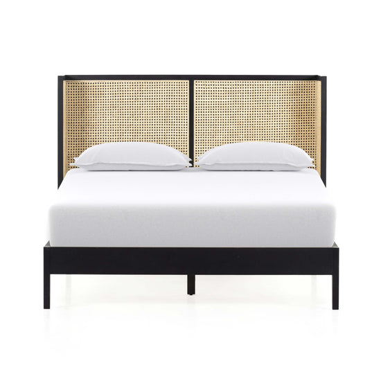 Antonia Cane Bed Bed Four Hands     Four Hands, Mid Century Modern Furniture, Old Bones Furniture Company, Old Bones Co, Modern Mid Century, Designer Furniture, https://www.oldbonesco.com/