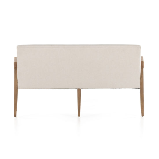 Load image into Gallery viewer, Reuben Dining Bench-Harbor Natural dining Bench Four Hands     Four Hands, Burke Decor, Mid Century Modern Furniture, Old Bones Furniture Company, Old Bones Co, Modern Mid Century, Designer Furniture, https://www.oldbonesco.com/
