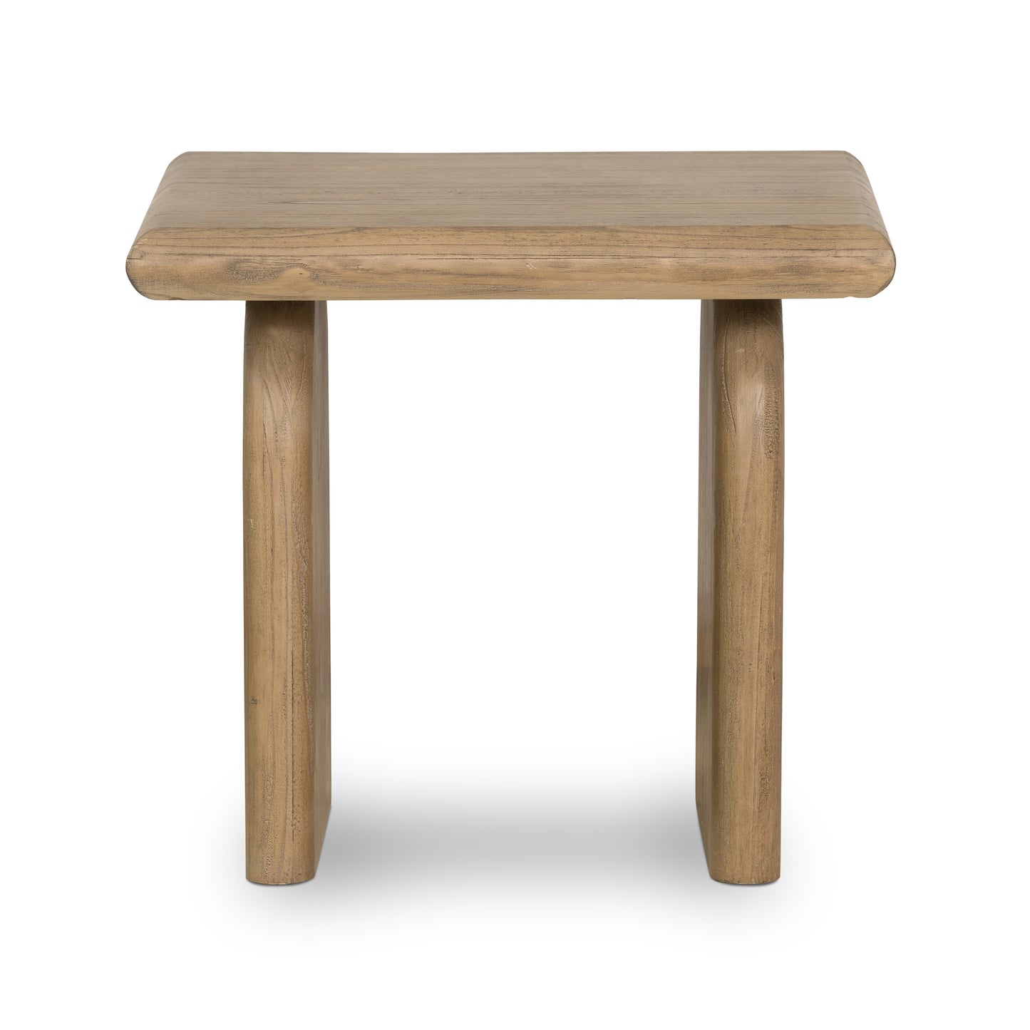 Sorrento End Table - Aged Drift Mindi End Tables Four Hands     Four Hands, Mid Century Modern Furniture, Old Bones Furniture Company, Old Bones Co, Modern Mid Century, Designer Furniture, https://www.oldbonesco.com/