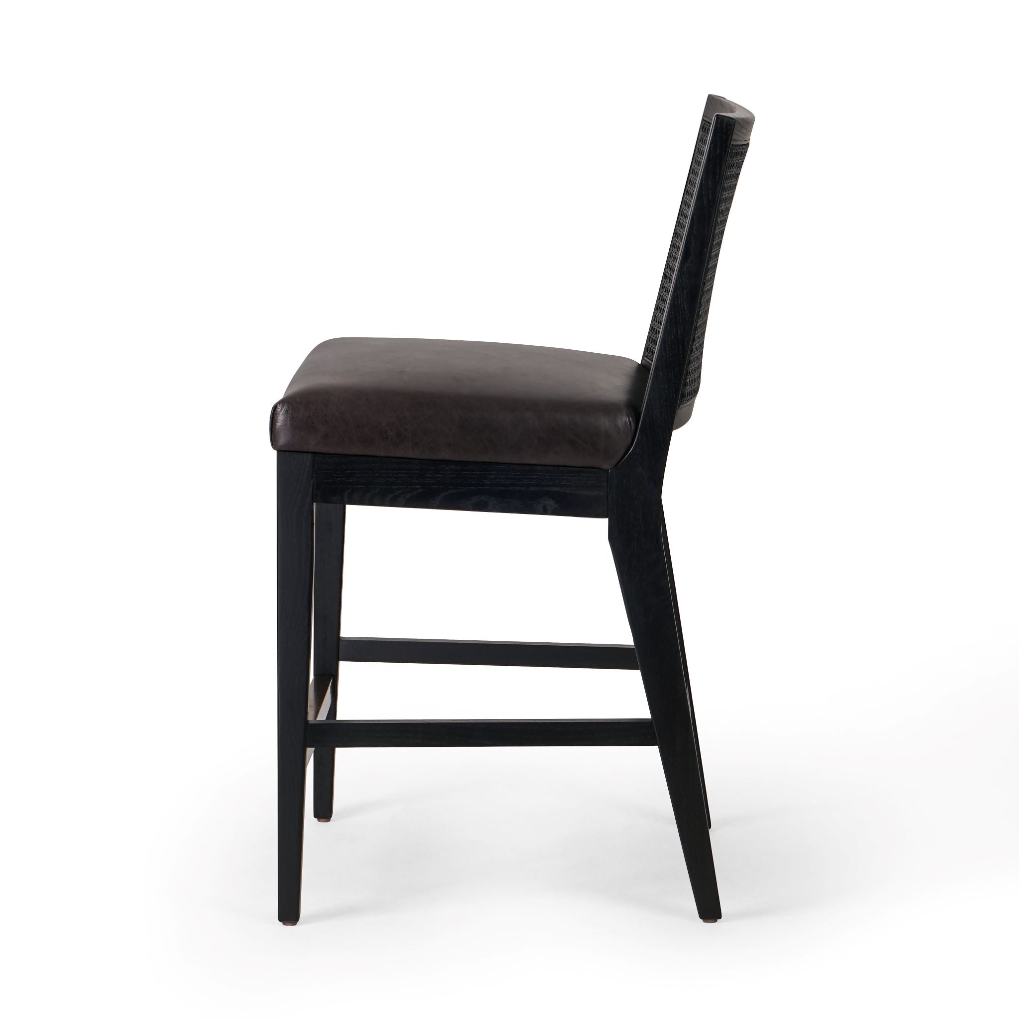 Antonia Cane Armless Stool Bar & Counter Stools Four Hands     Four Hands, Mid Century Modern Furniture, Old Bones Furniture Company, Old Bones Co, Modern Mid Century, Designer Furniture, https://www.oldbonesco.com/