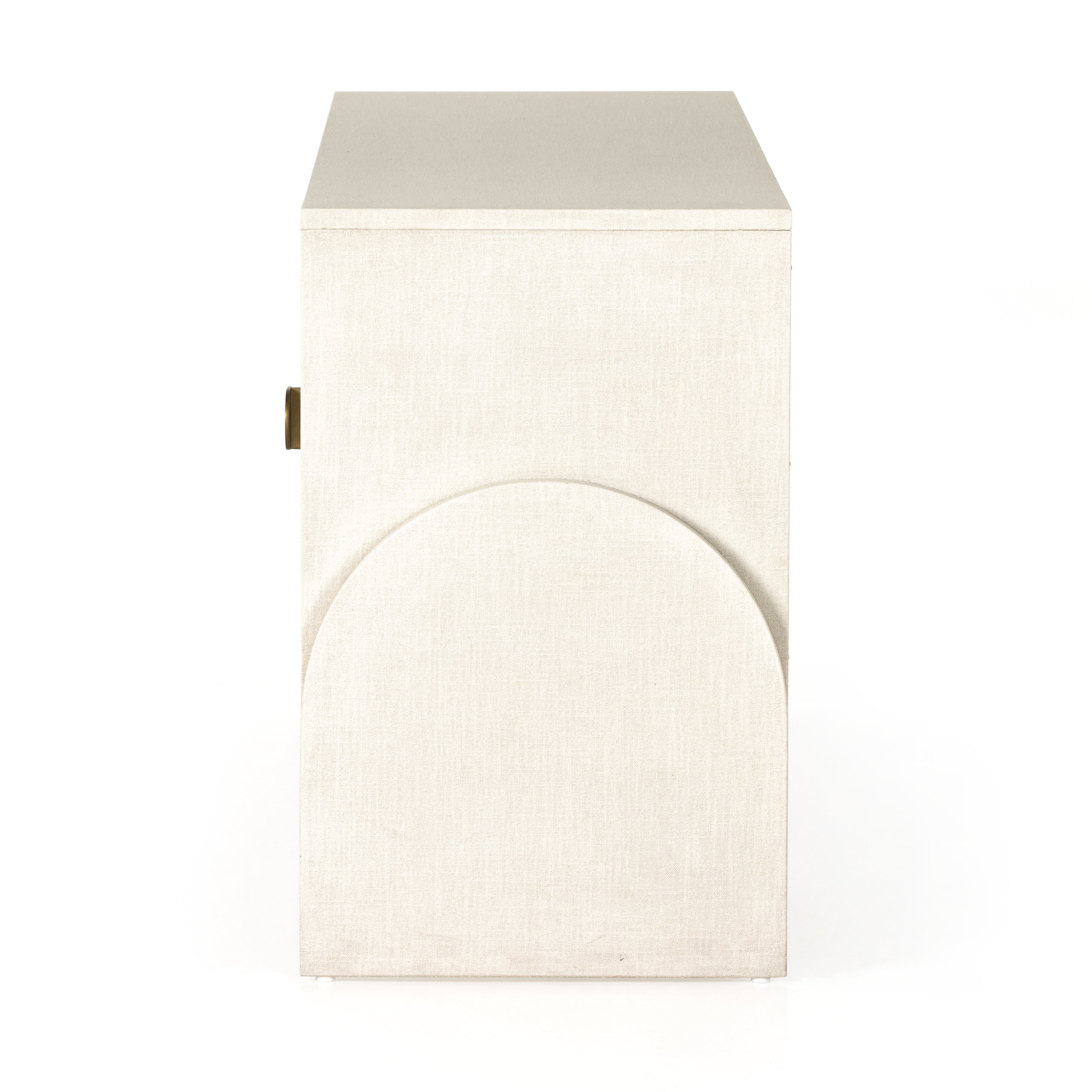 Cressida Sideboard-Ivory Painted Linen Buffets & Sideboards Four Hands     Four Hands, Mid Century Modern Furniture, Old Bones Furniture Company, Old Bones Co, Modern Mid Century, Designer Furniture, https://www.oldbonesco.com/