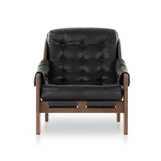 Load image into Gallery viewer, Halston Chair Lounge Chair Four Hands     Four Hands, Mid Century Modern Furniture, Old Bones Furniture Company, Old Bones Co, Modern Mid Century, Designer Furniture, https://www.oldbonesco.com/
