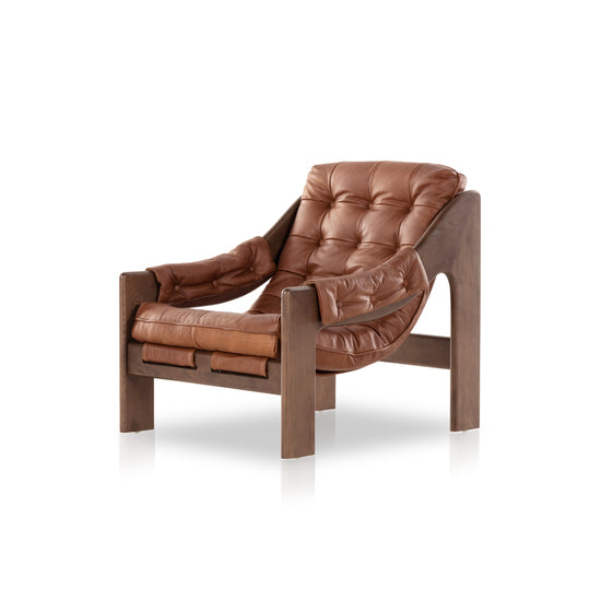 Load image into Gallery viewer, Halston Chair Lounge Chair Four Hands     Four Hands, Mid Century Modern Furniture, Old Bones Furniture Company, Old Bones Co, Modern Mid Century, Designer Furniture, https://www.oldbonesco.com/
