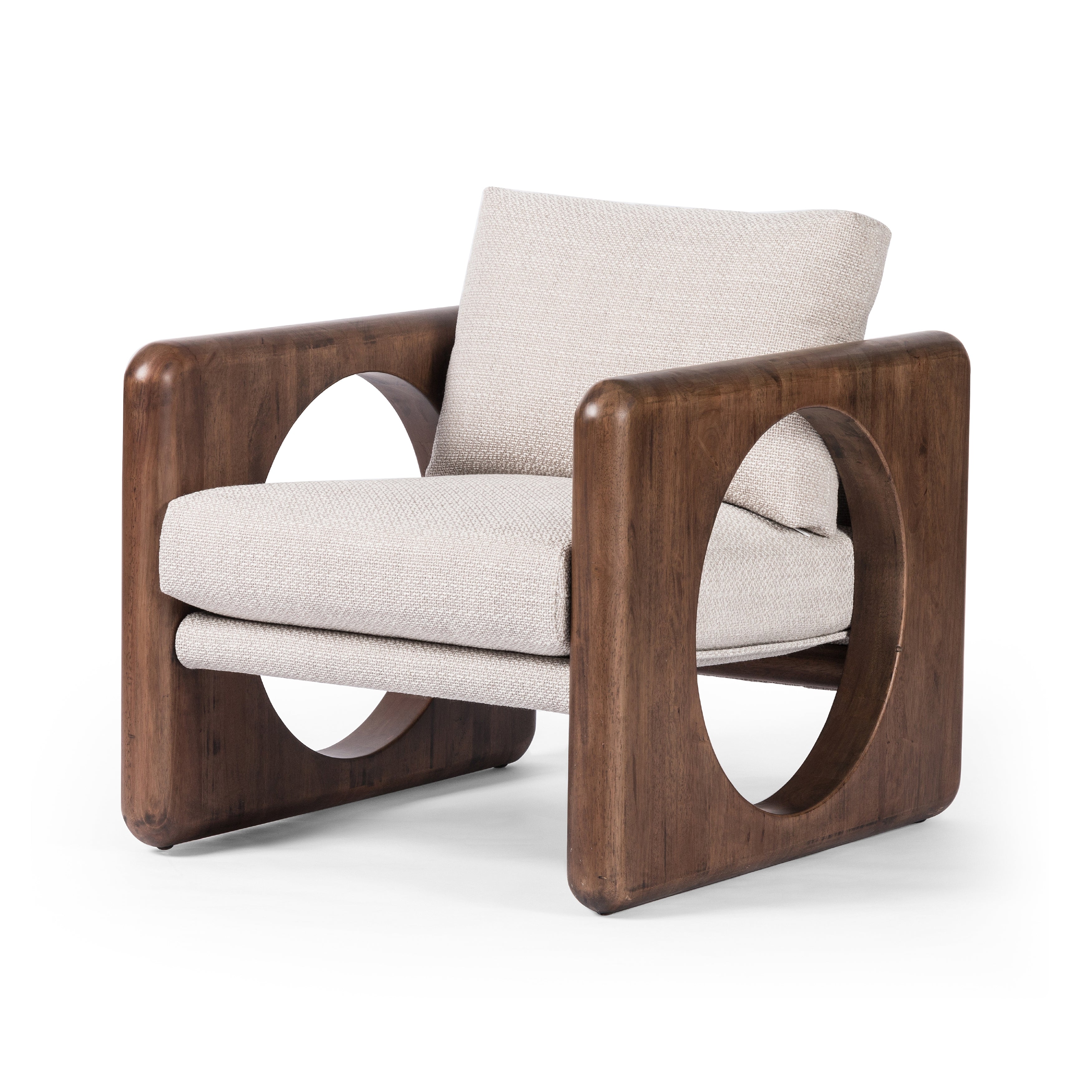 Downy Chair-Gibson Wheat Lounge Chair Four Hands     Four Hands, Mid Century Modern Furniture, Old Bones Furniture Company, Old Bones Co, Modern Mid Century, Designer Furniture, https://www.oldbonesco.com/