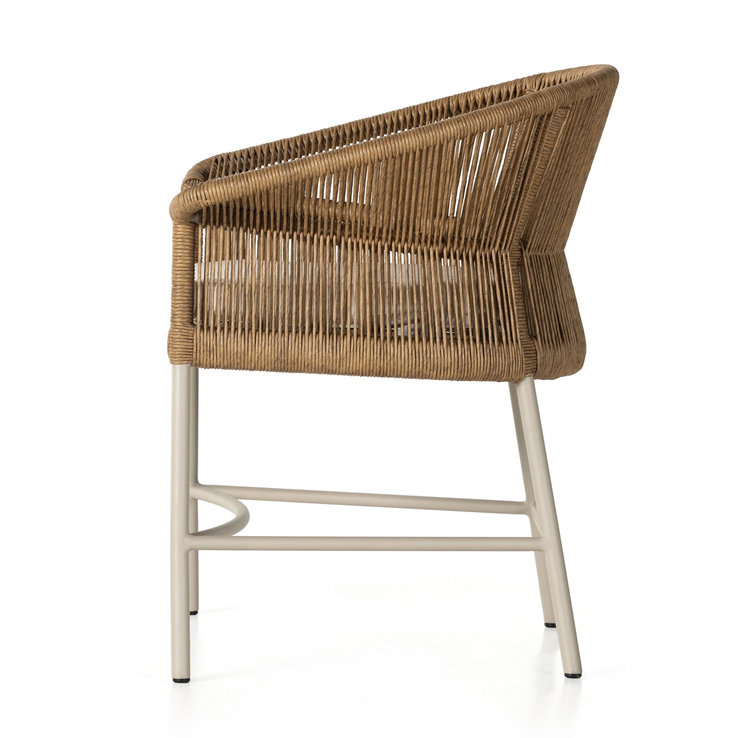 Load image into Gallery viewer, Irving Outdoor Dining Armchair-Sand Outdoor Chairs Four Hands     Four Hands, Mid Century Modern Furniture, Old Bones Furniture Company, Old Bones Co, Modern Mid Century, Designer Furniture, https://www.oldbonesco.com/
