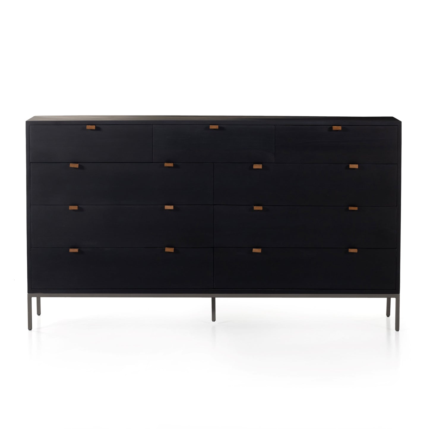 Trey 9 Drawer Dresser Dresser Four Hands     Four Hands, Mid Century Modern Furniture, Old Bones Furniture Company, Old Bones Co, Modern Mid Century, Designer Furniture, https://www.oldbonesco.com/