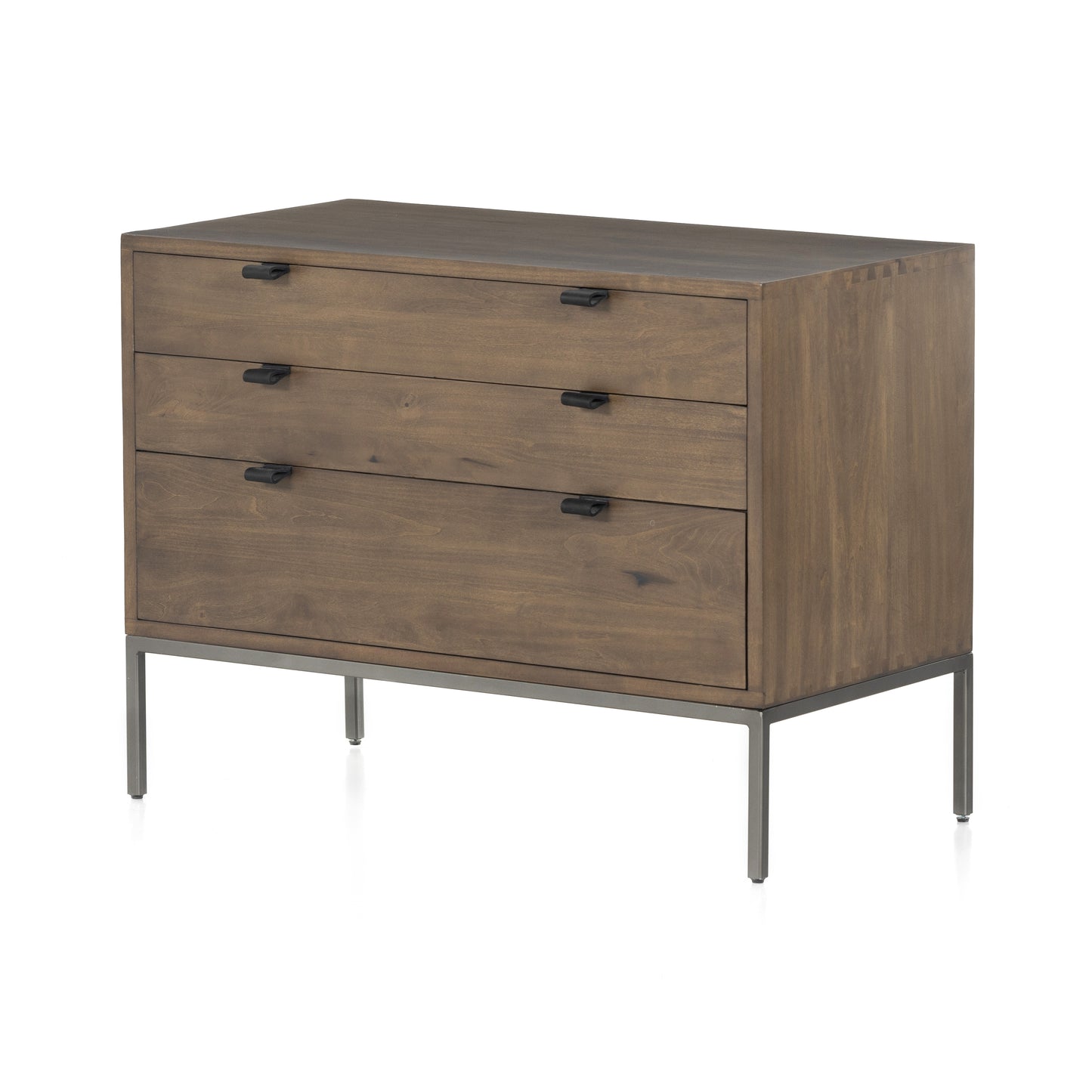 Load image into Gallery viewer, Trey Large Nighstand Nightstand Four Hands     Four Hands, Mid Century Modern Furniture, Old Bones Furniture Company, Old Bones Co, Modern Mid Century, Designer Furniture, https://www.oldbonesco.com/
