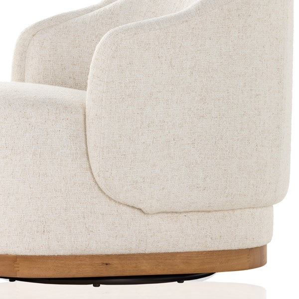 Martine Swivel Chair-Omari Natural swivel chair Four Hands     Four Hands, Mid Century Modern Furniture, Old Bones Furniture Company, Old Bones Co, Modern Mid Century, Designer Furniture, https://www.oldbonesco.com/