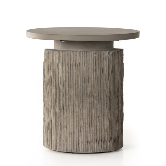 Huron Outdoor End Table End Table Four Hands     Four Hands, Mid Century Modern Furniture, Old Bones Furniture Company, Old Bones Co, Modern Mid Century, Designer Furniture, https://www.oldbonesco.com/