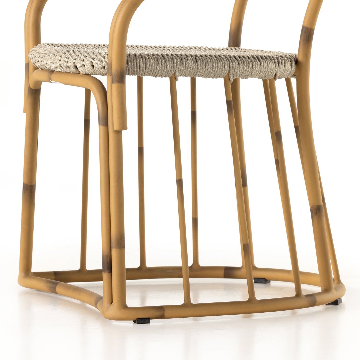Vago Outdoor Dining Chair - Painted Ratten Outdoor Seating Four Hands     Four Hands, Mid Century Modern Furniture, Old Bones Furniture Company, Old Bones Co, Modern Mid Century, Designer Furniture, https://www.oldbonesco.com/