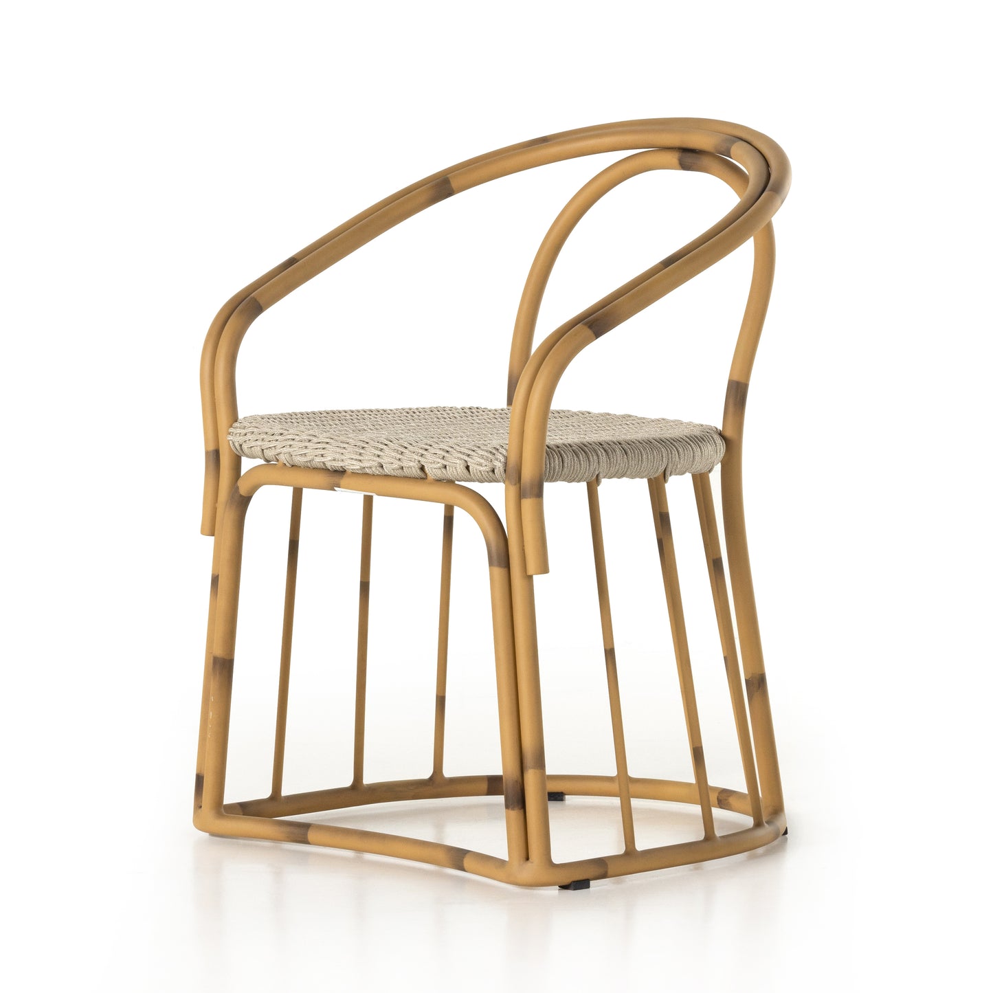 Vago Outdoor Dining Chair - Painted Ratten Outdoor Seating Four Hands     Four Hands, Mid Century Modern Furniture, Old Bones Furniture Company, Old Bones Co, Modern Mid Century, Designer Furniture, https://www.oldbonesco.com/