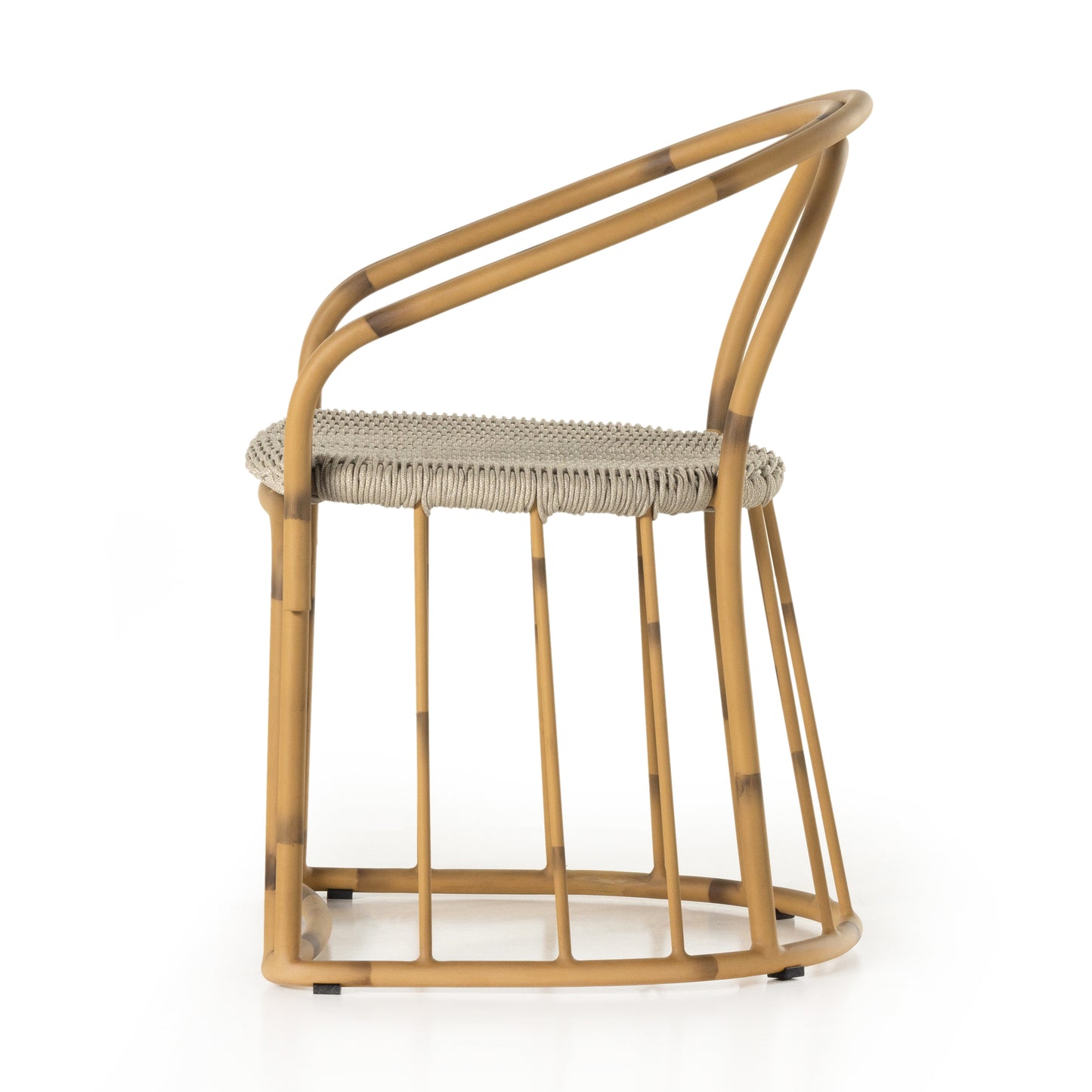 Vago Outdoor Dining Chair - Painted Ratten Outdoor Seating Four Hands     Four Hands, Mid Century Modern Furniture, Old Bones Furniture Company, Old Bones Co, Modern Mid Century, Designer Furniture, https://www.oldbonesco.com/