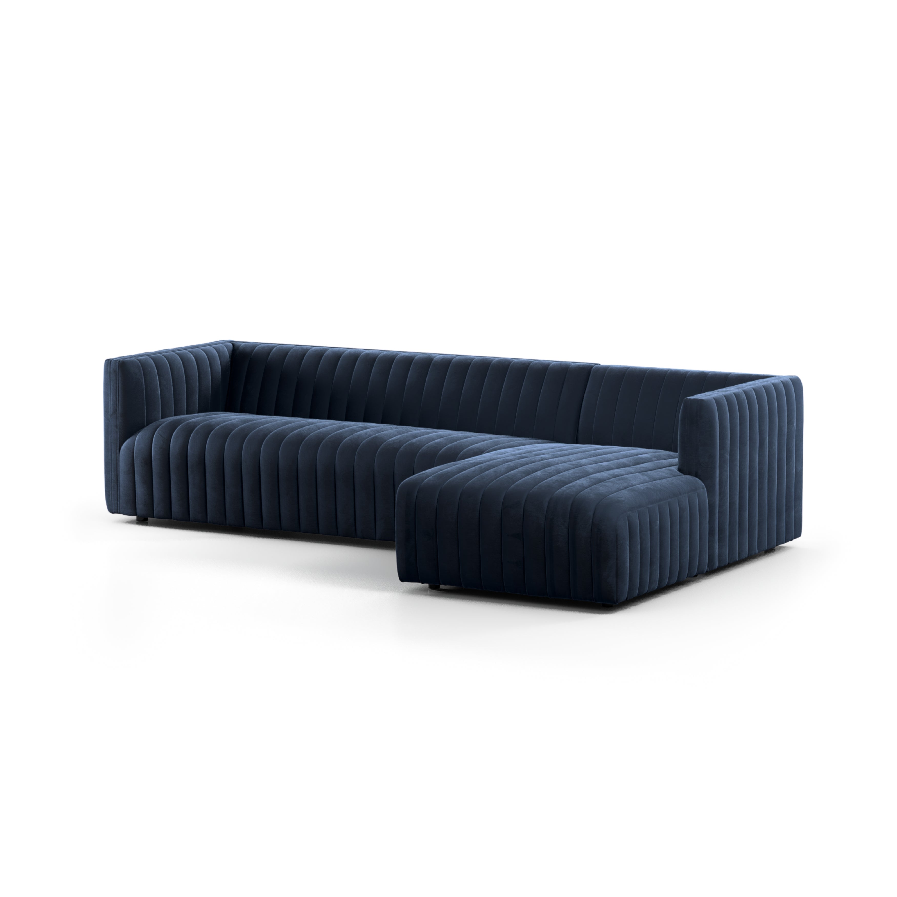Augustine 2-pc Sectional Sectionals Four Hands     Four Hands, Mid Century Modern Furniture, Old Bones Furniture Company, Old Bones Co, Modern Mid Century, Designer Furniture, https://www.oldbonesco.com/