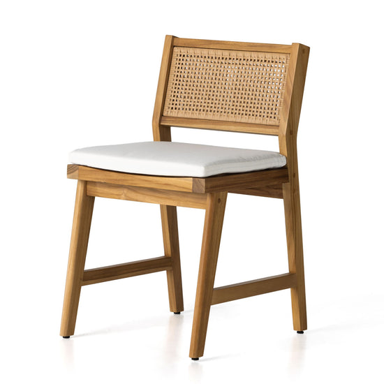 Merit Outdoor Dining Chair W/ CushionOutdoor Chairs Four Hands  W/ Cushion   Four Hands, Mid Century Modern Furniture, Old Bones Furniture Company, Old Bones Co, Modern Mid Century, Designer Furniture, https://www.oldbonesco.com/