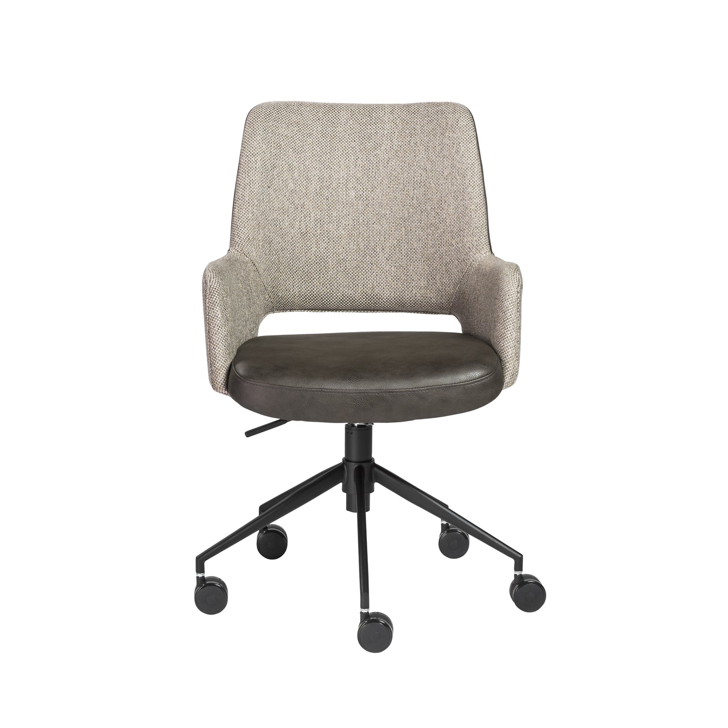 Load image into Gallery viewer, Desi Office Chair Non-Tilt/Dark GrayOffice Chairs Eurostyle  Non-Tilt/Dark Gray   Four Hands, Mid Century Modern Furniture, Old Bones Furniture Company, Old Bones Co, Modern Mid Century, Designer Furniture, https://www.oldbonesco.com/
